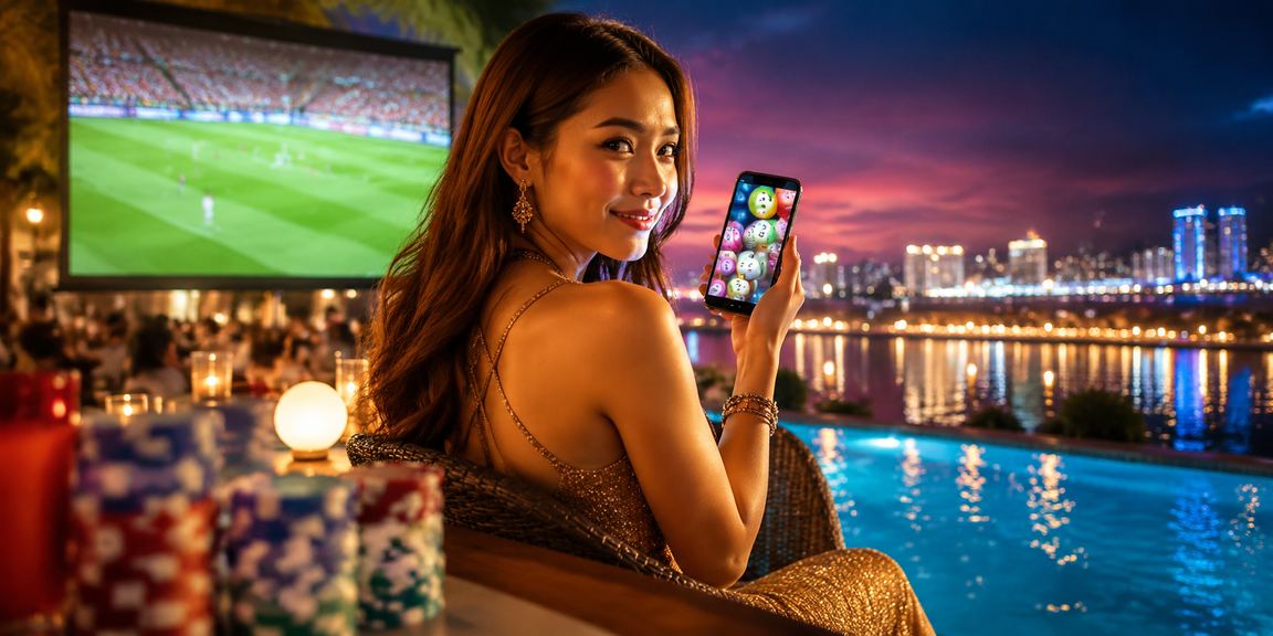 Paparan aktiviti pertaruhan e-sukan Johor Bahru dalam gaya tempatan Malaysia yang bertenaga